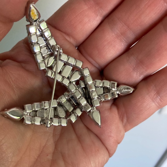 Rare Sherman Lavender Alexandrite Crystal Abstract Brooch - Picture 4 of 4